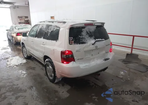 2005 Toyota Highlander Limited V6 from USA, damaged, VIN JTEEP21A250083891